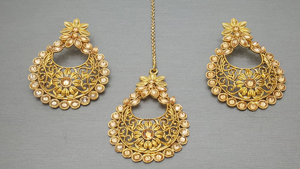 Fashion Sparrow Gold Plated Jhumki Earring - Bridal Jhumkas Shopping –  Niscka